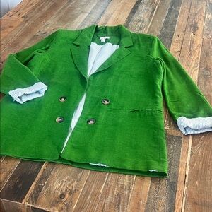 Jules & Leopold Green Blazer